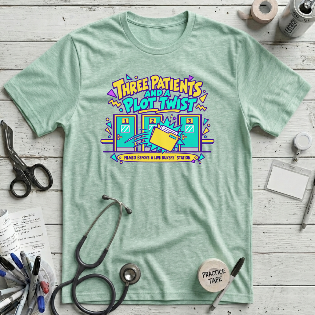 Three Patients, Plot Twist T-Shirt