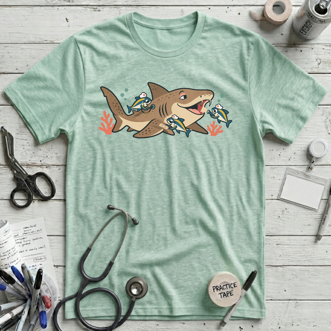 Shark Cleaning Station T-Shirt