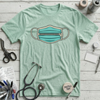 Zippered Surgical Mask T-Shirt