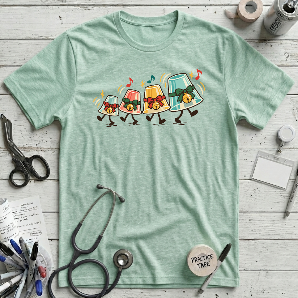 Medicine Cup Bells T-Shirt