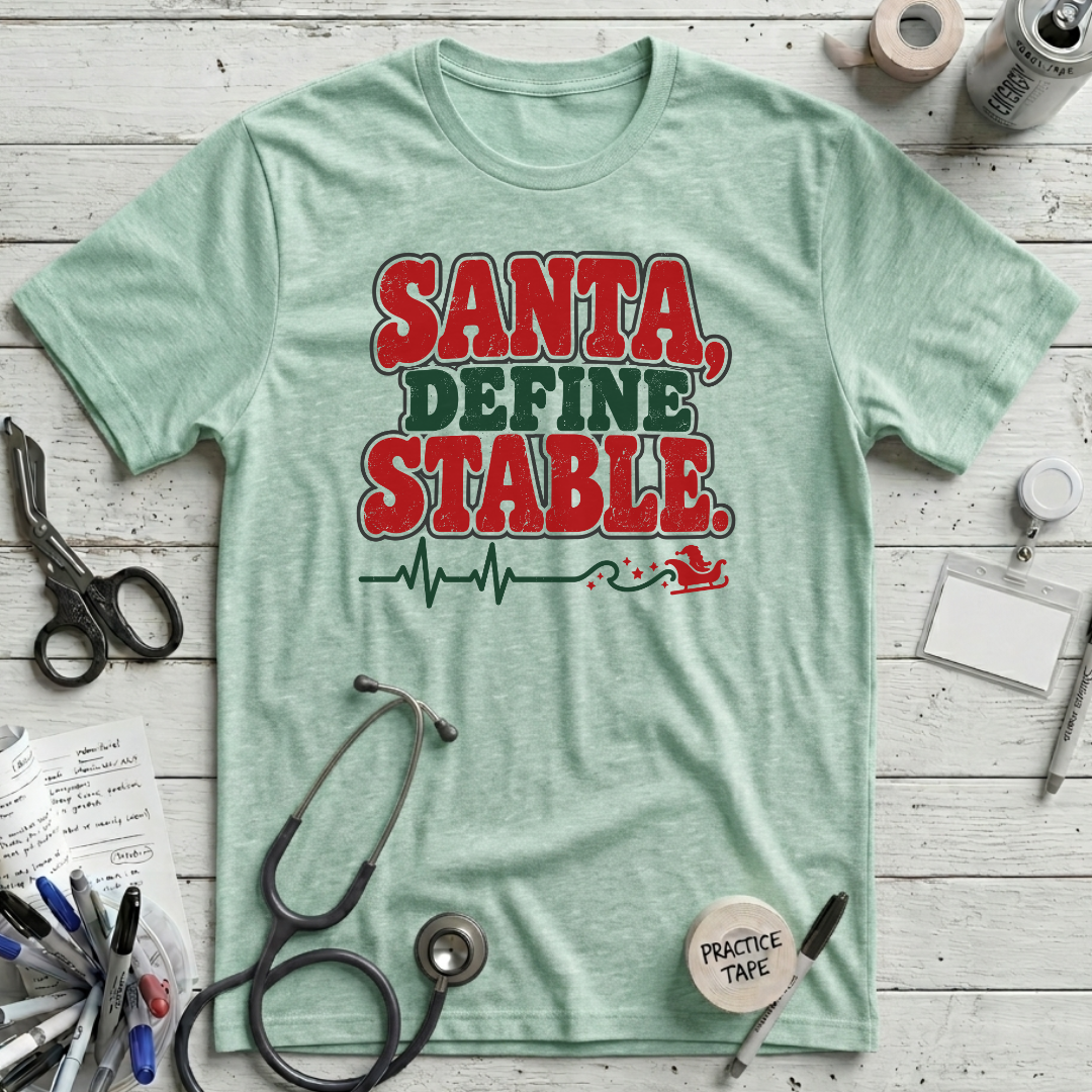 Santa Define Stable T-Shirt