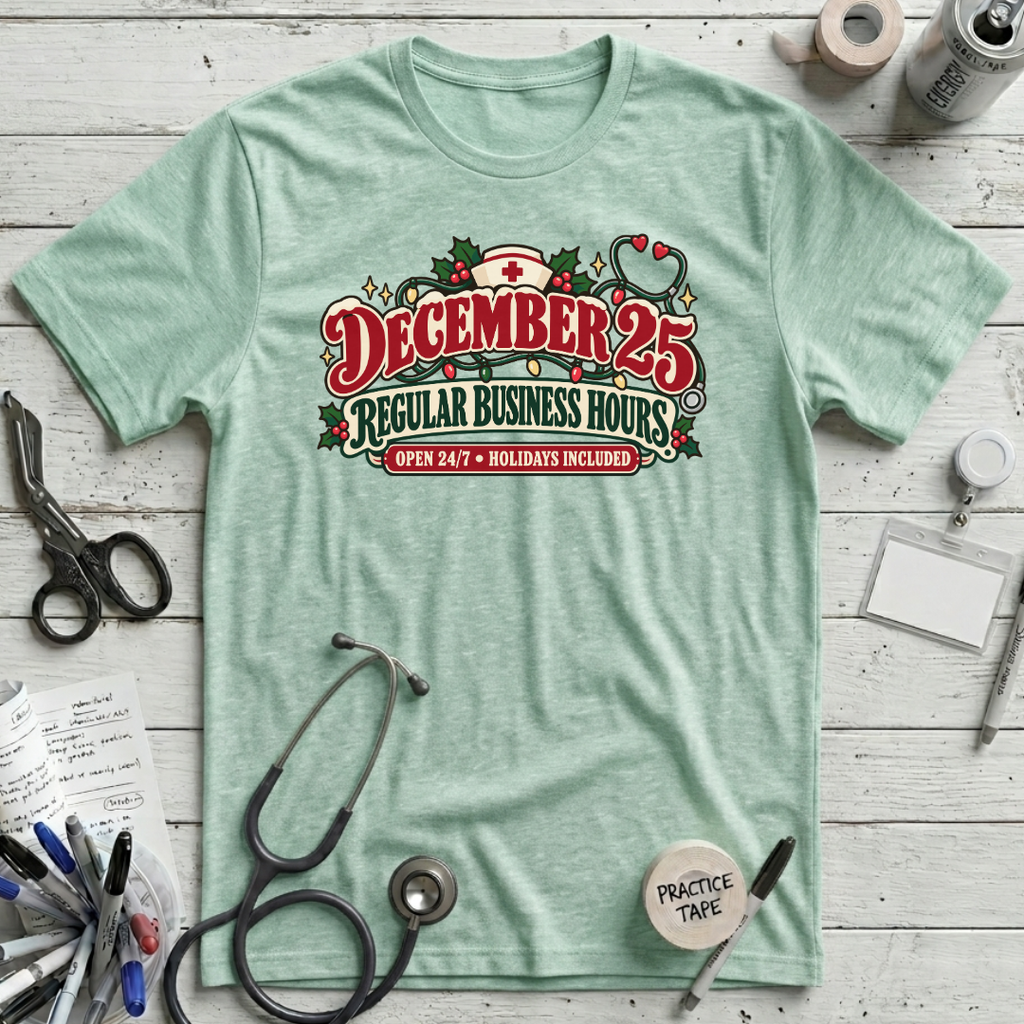 Holiday Nurse Hours T-Shirt