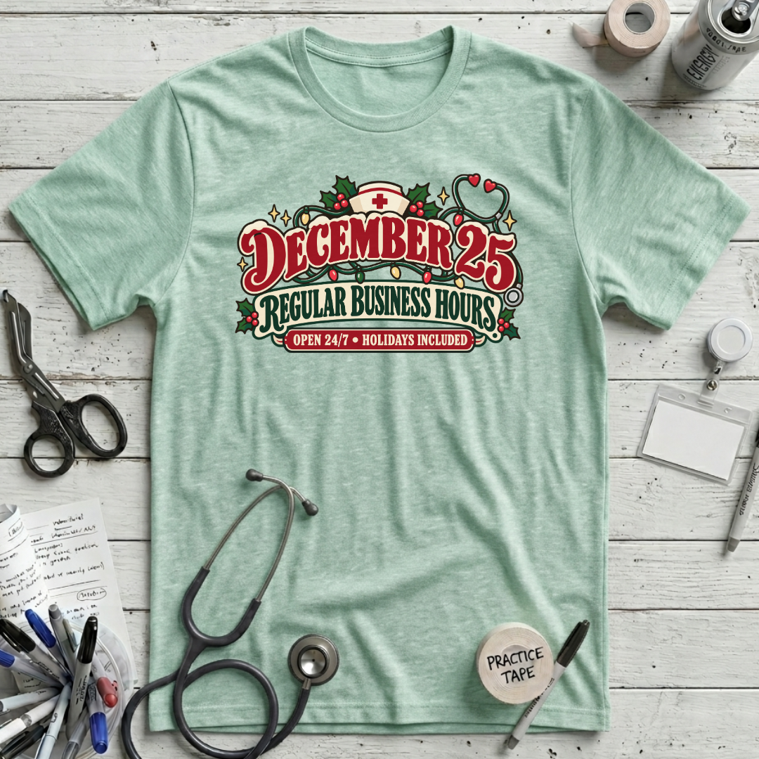 Holiday Nurse Hours T-Shirt