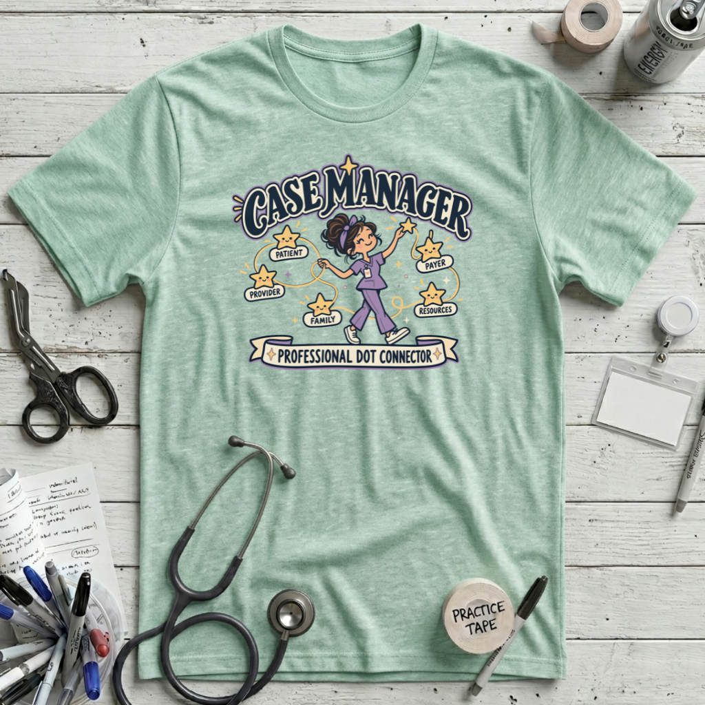 Case Manager Dot Connector T-Shirt