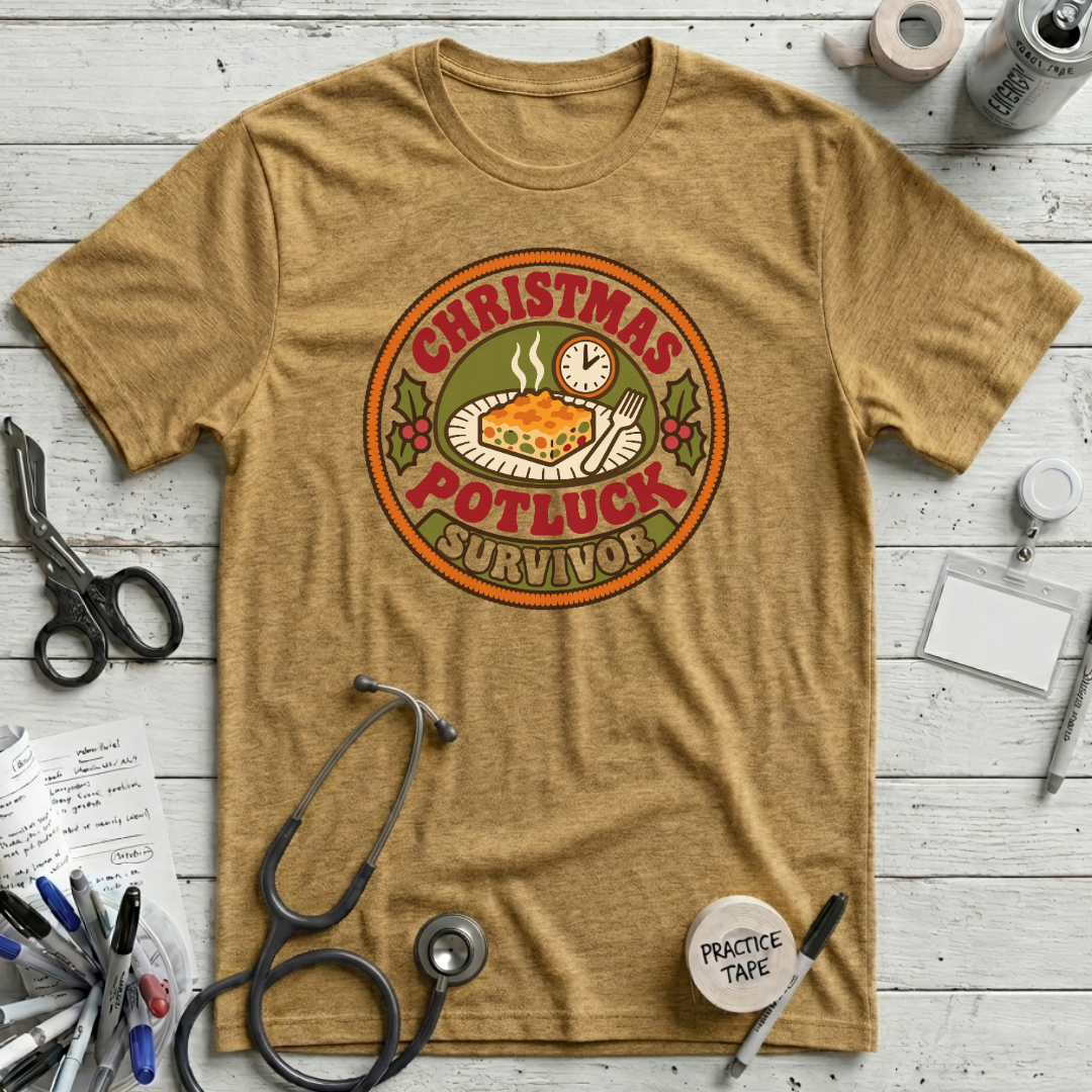 Christmas Potluck Survivor T-Shirt