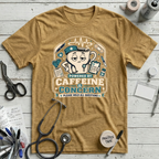 Powered by Caffeine and Concern T-Shirt