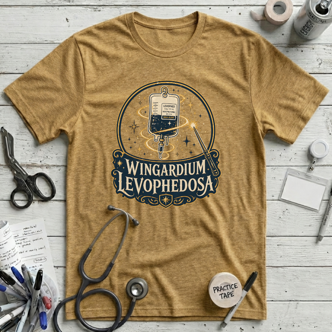 Wingardium Levophedosa T-shirt