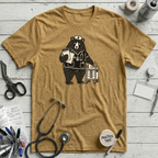 Tired Bear Nurse T-Shirt