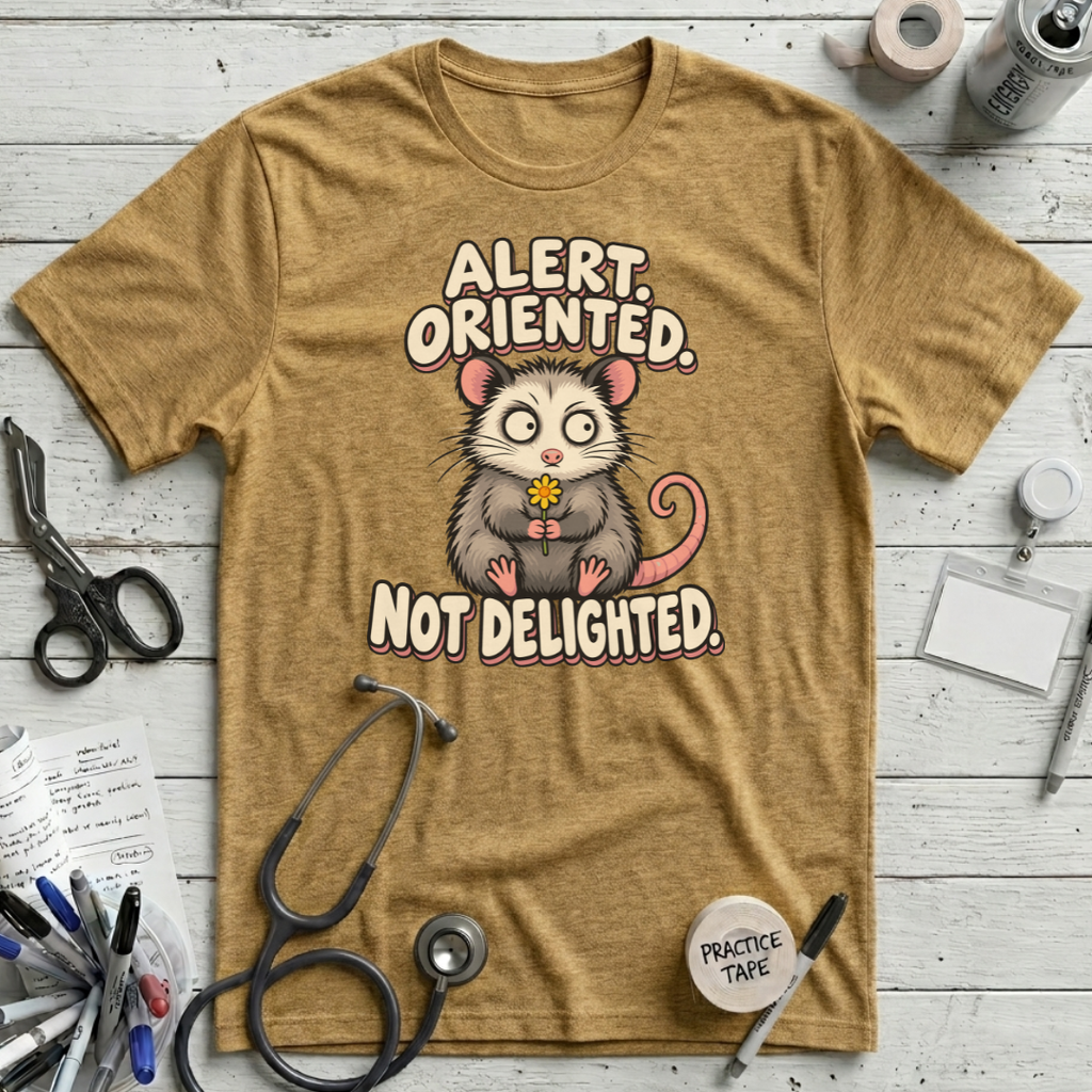 Alert Opossum T-Shirt
