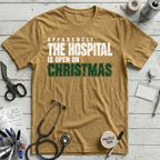 Open on Christmas T-Shirt