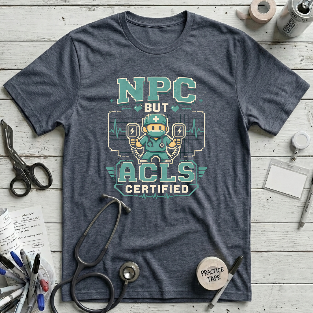 NPC but ACLS Certified T-Shirt