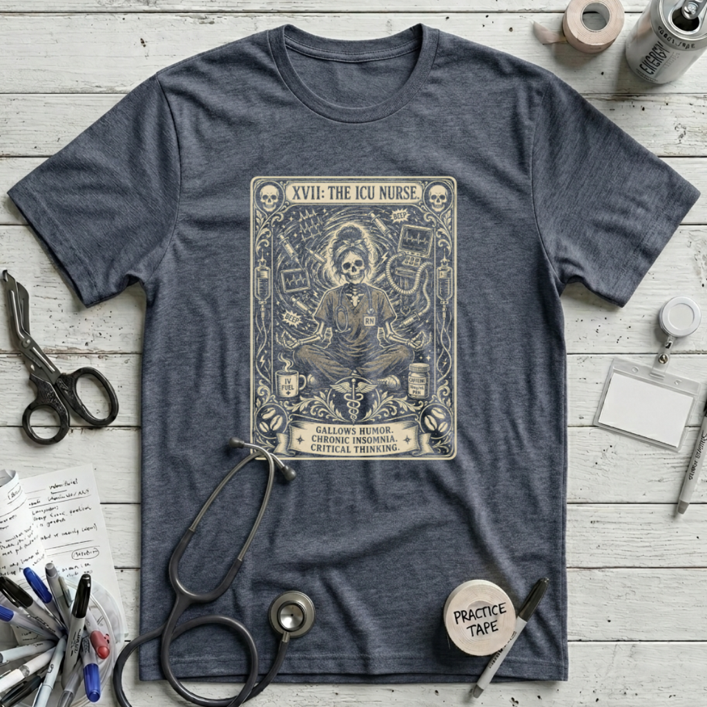 The ICU Nurse Card T-Shirt