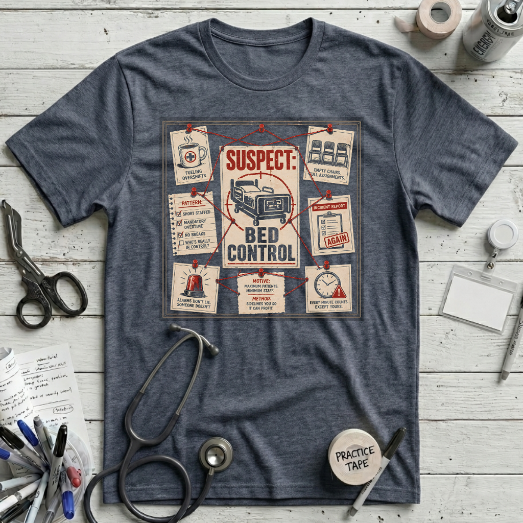 Suspect: Bed Control T-Shirt