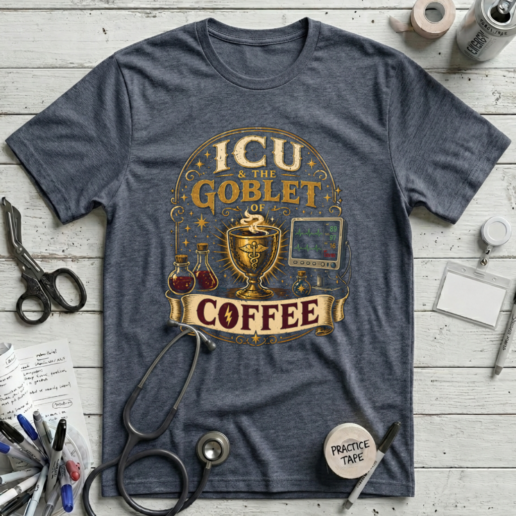 ICU & the Goblet of Coffee T-Shirt