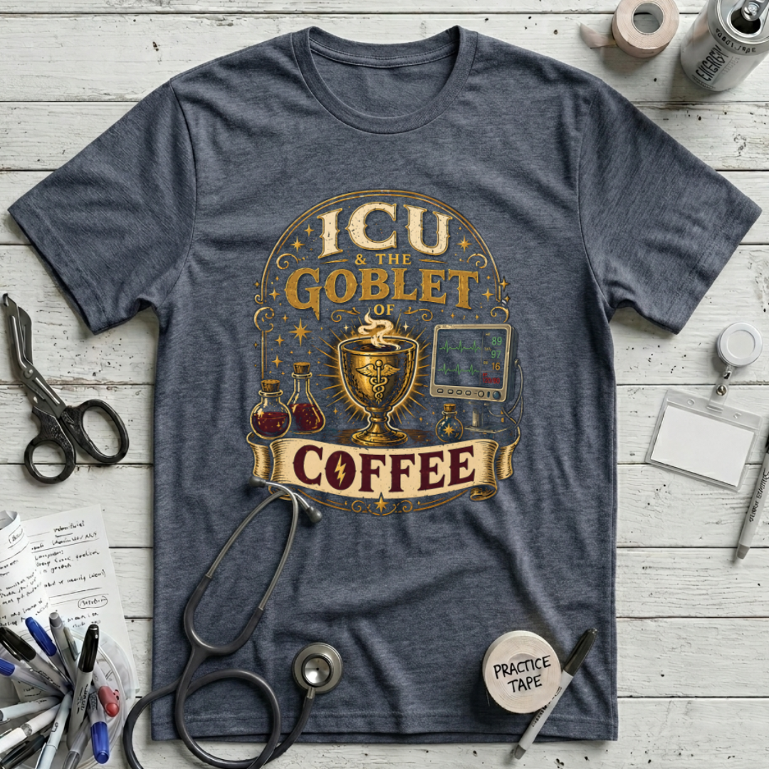 ICU & the Goblet of Coffee T-Shirt