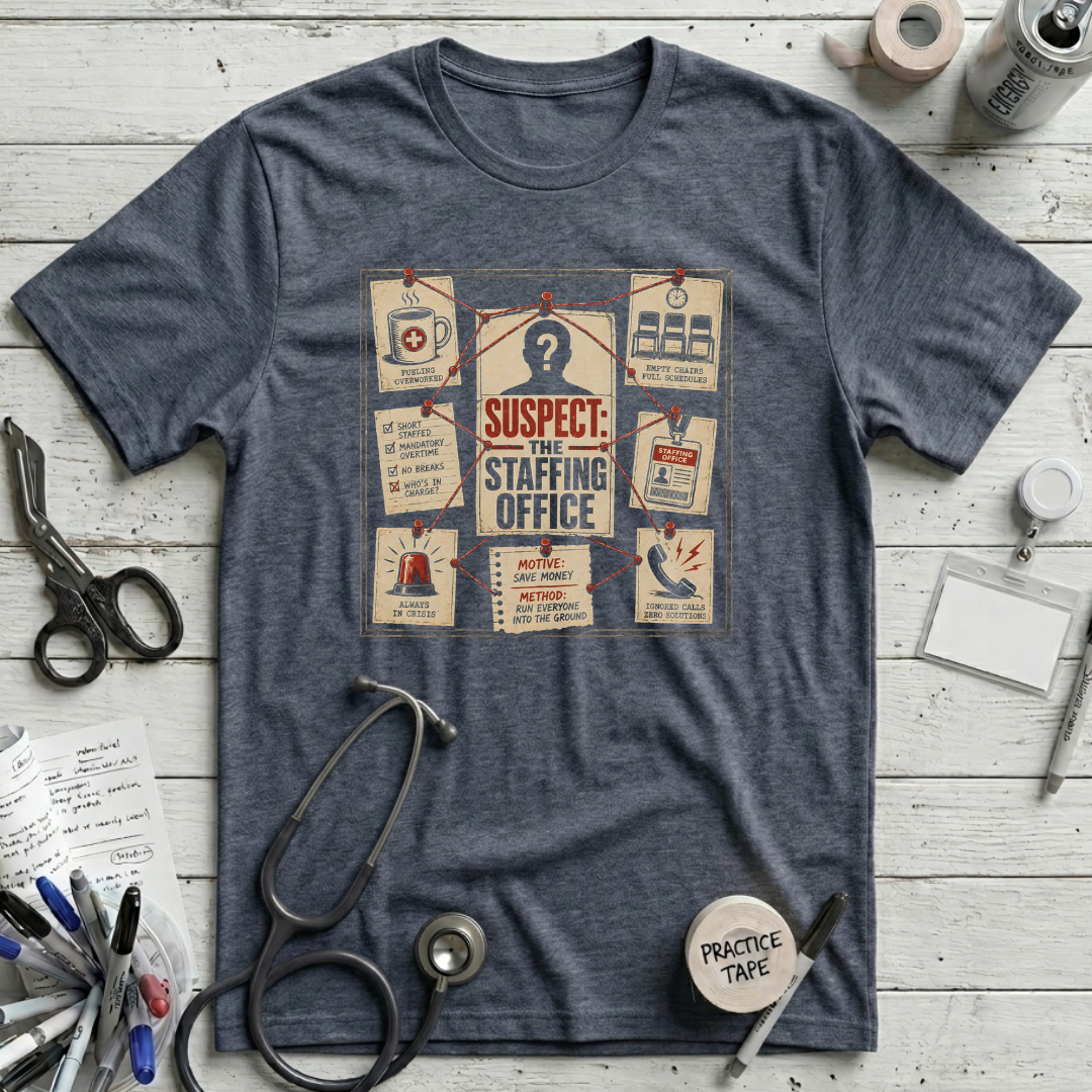 Suspect: Staffing Office T-Shirt