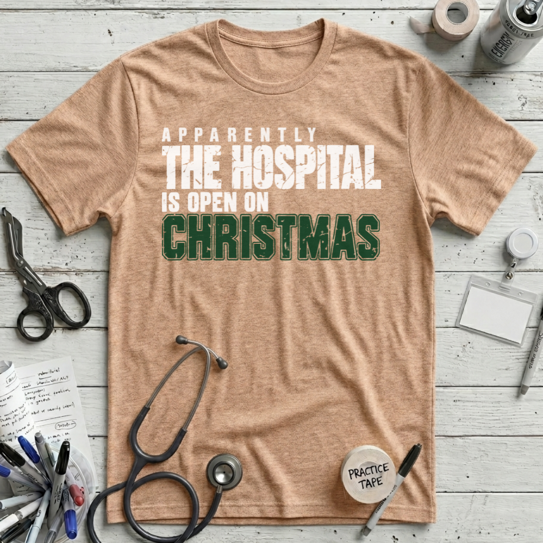 Open on Christmas T-Shirt