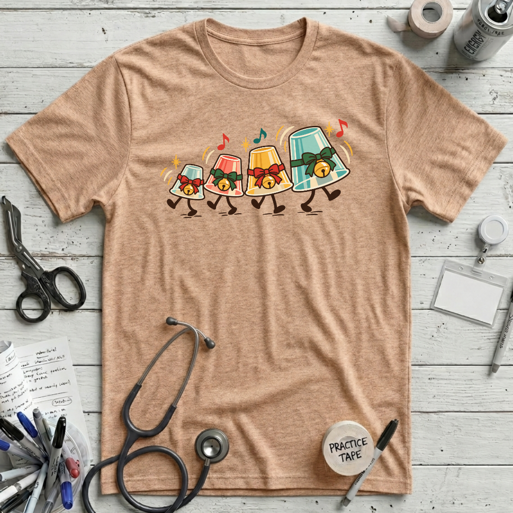 Medicine Cup Bells T-Shirt