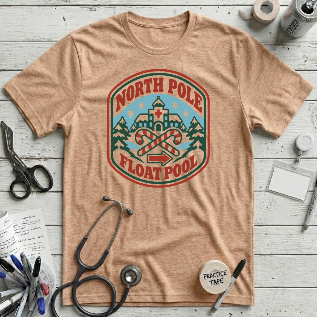 North Pole Float Pool T-Shirt