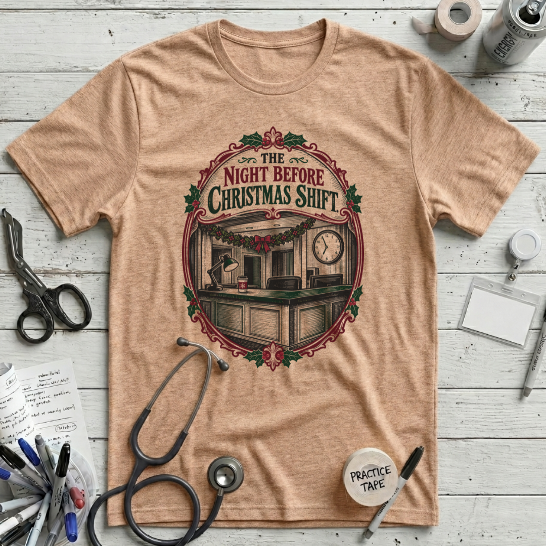 Night Before Christmas Shift T-Shirt