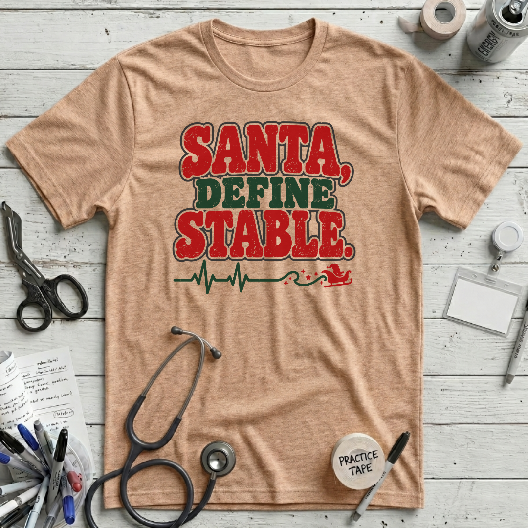 Santa Define Stable T-Shirt