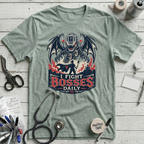 I Fight Bosses Daily T-Shirt