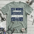 Intensive Sarcasm and Caffeine T-Shirt