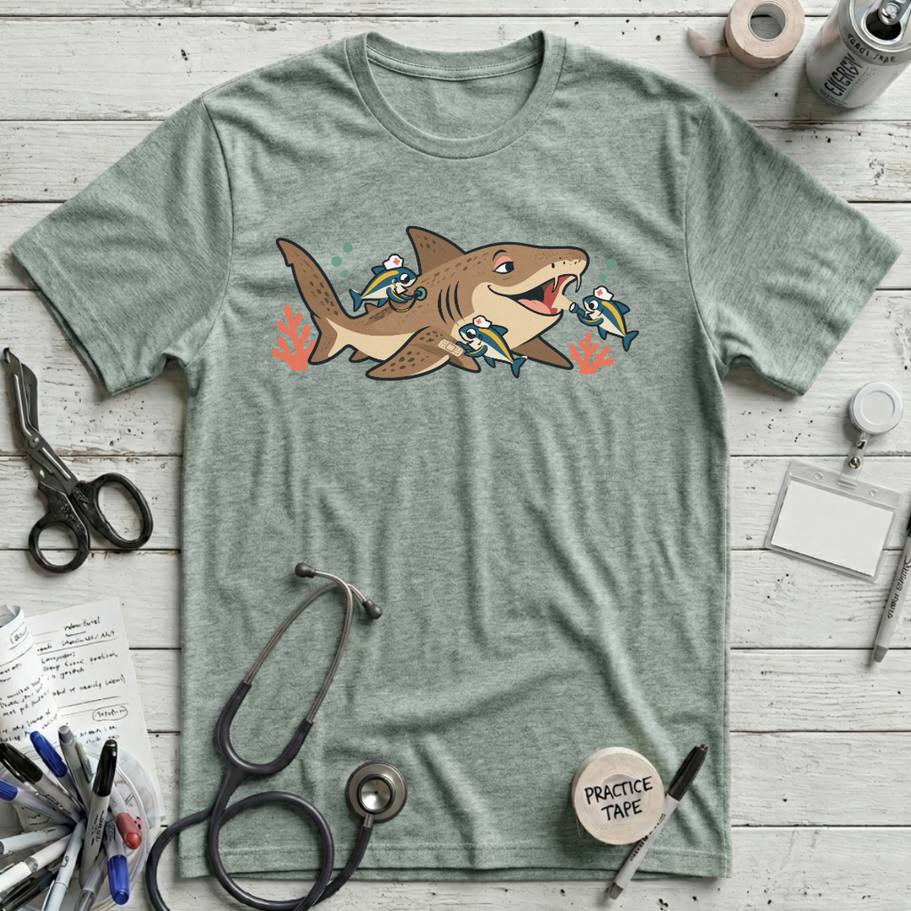 Shark Cleaning Station T-Shirt