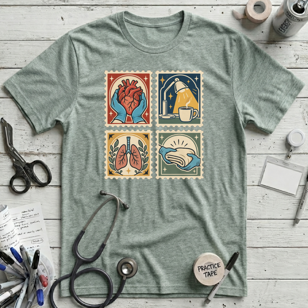 Nurse Stamp Collection T-Shirt