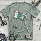 Haunted Fitted Sheet T-Shirt