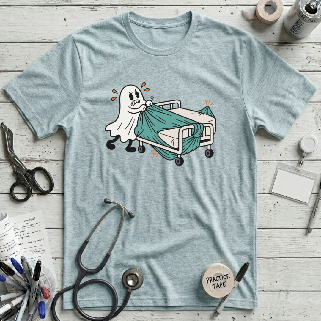 Haunted Fitted Sheet T-Shirt