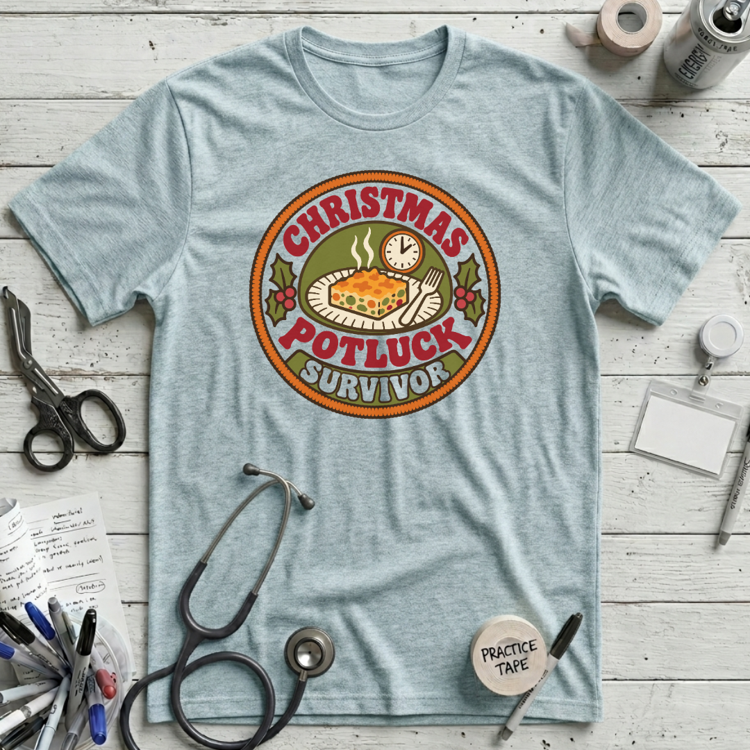 Christmas Potluck Survivor T-Shirt