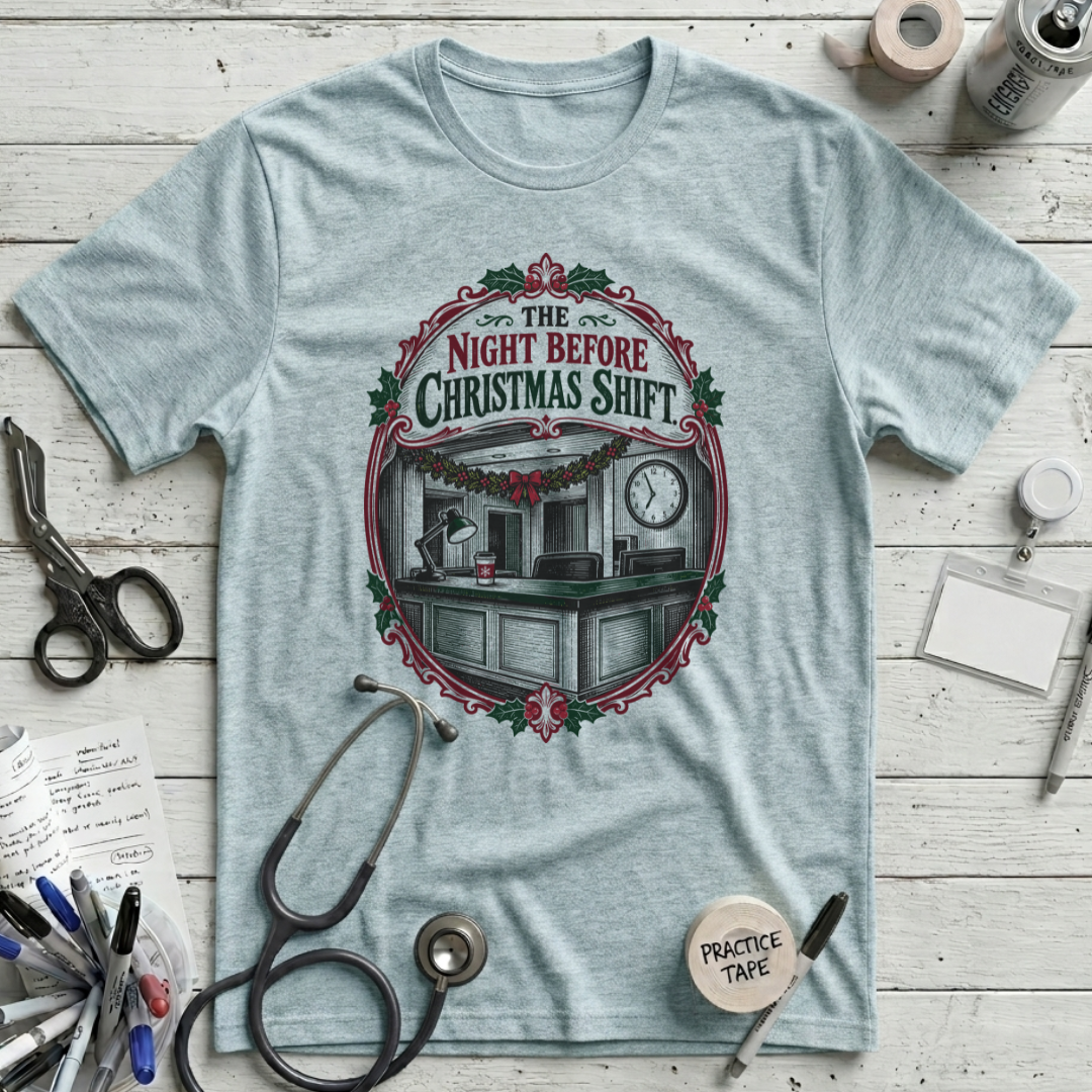 Night Before Christmas Shift T-Shirt