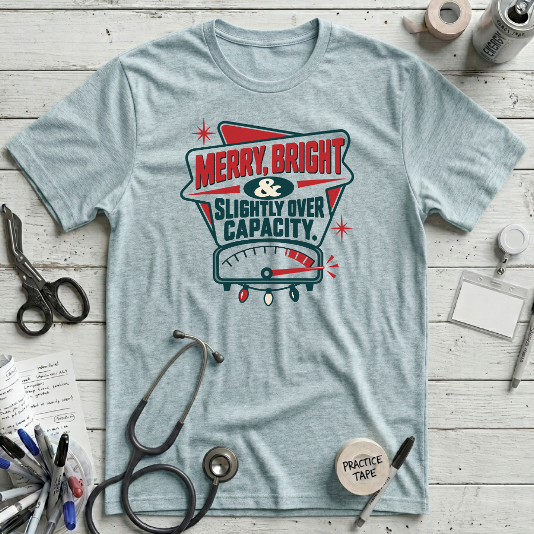 Merry Bright Over Capacity T-Shirt