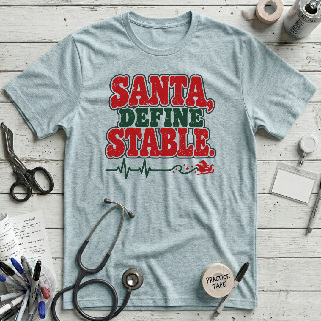 Santa Define Stable T-Shirt