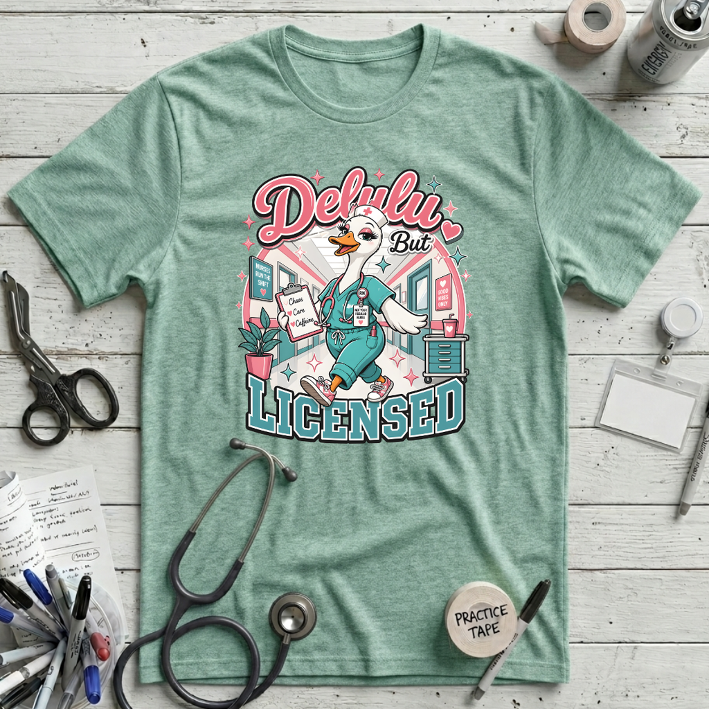 Delulu But Licensed T-Shirt