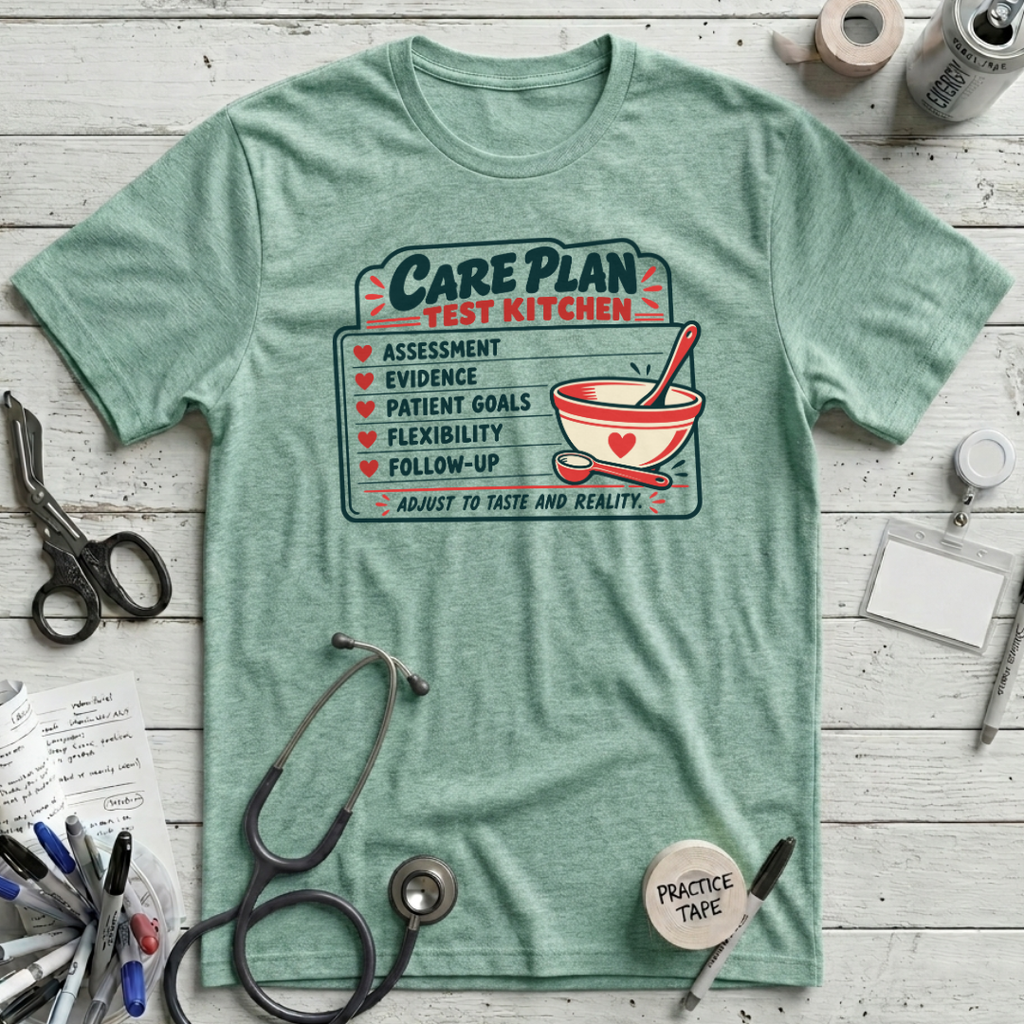 Care Plan Kitchen T-Shirt