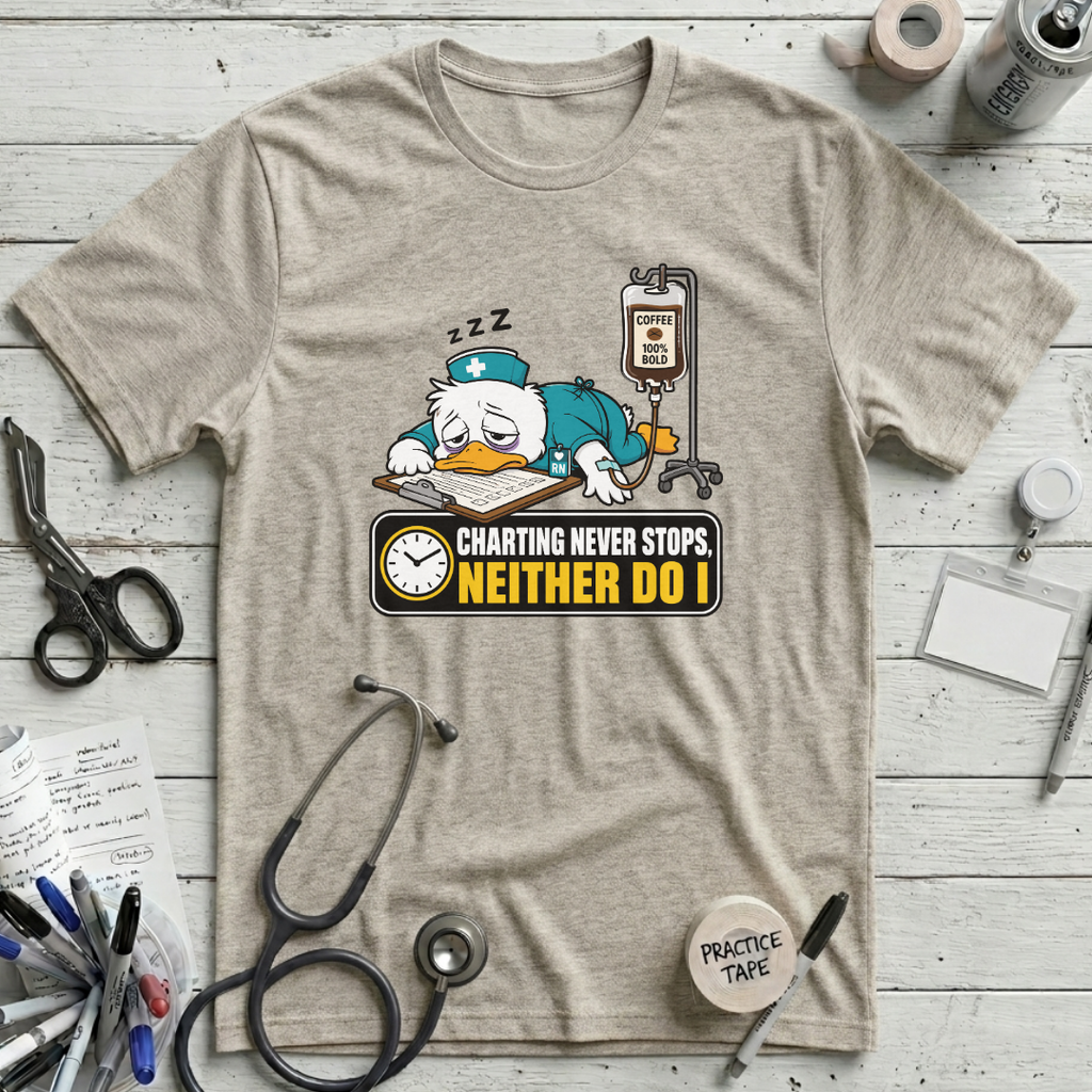 Charting Never Stops T-Shirt