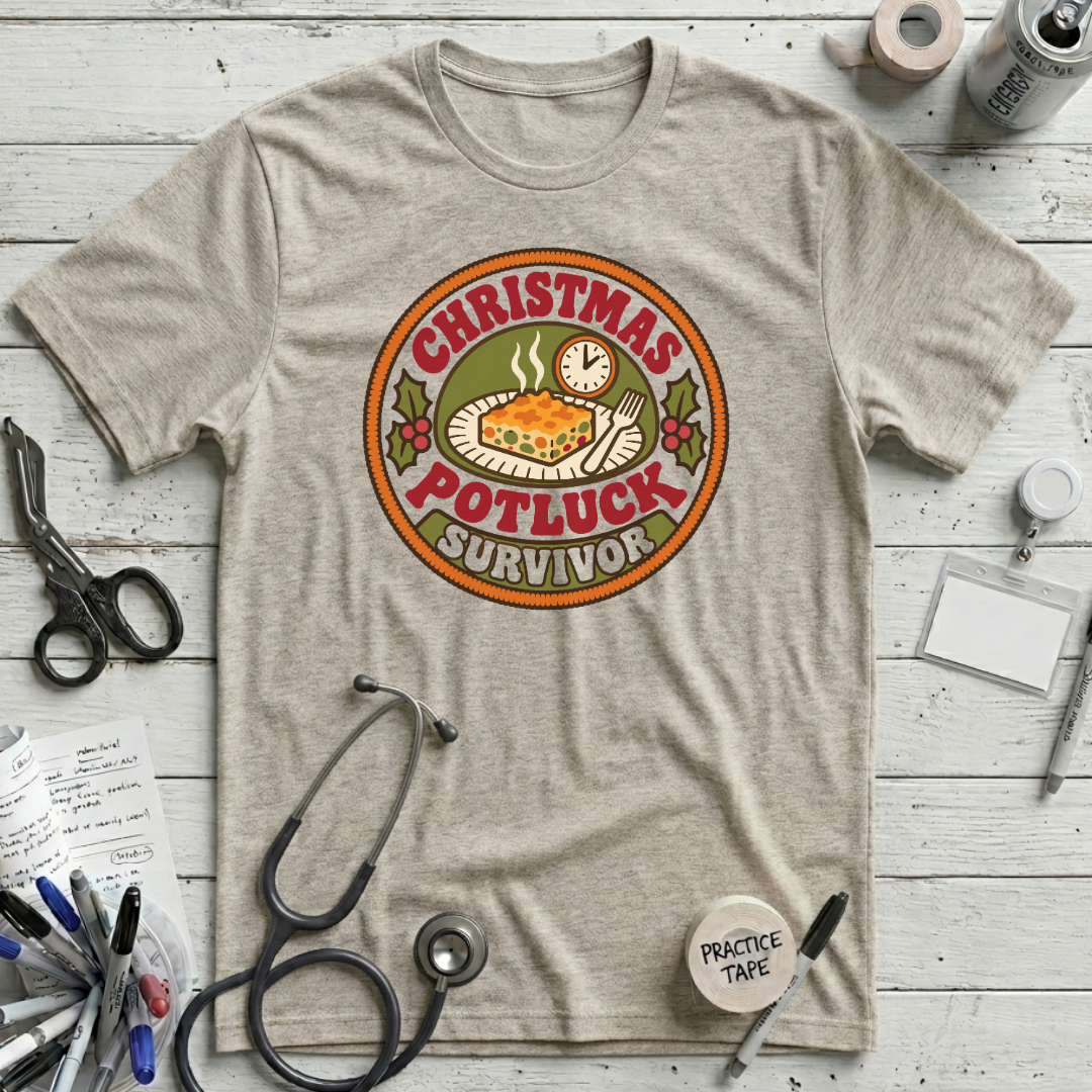 Christmas Potluck Survivor T-Shirt