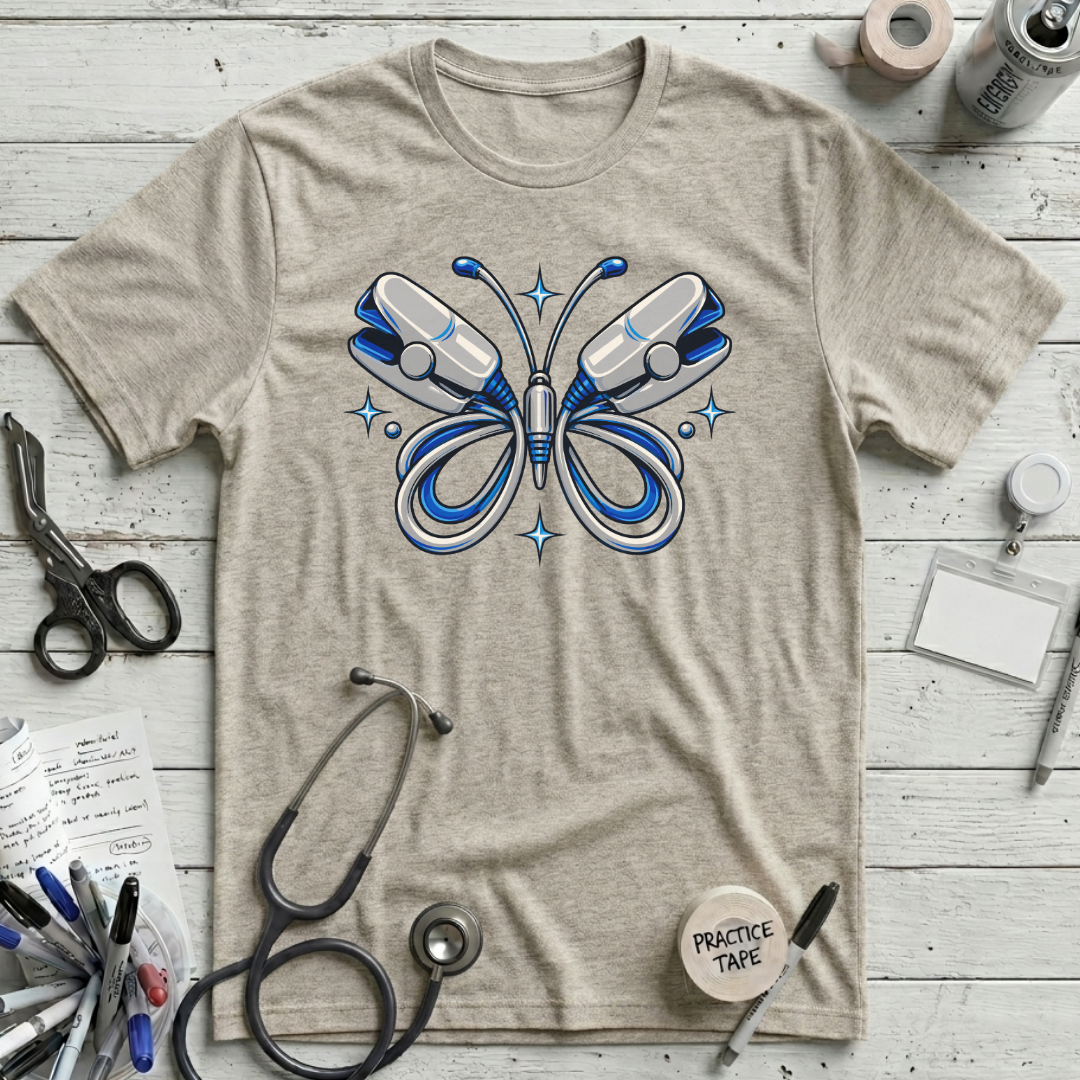 Pulse-Oximeter Butterfly T-Shirt