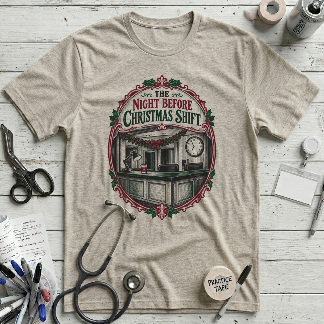 Night Before Christmas Shift T-Shirt