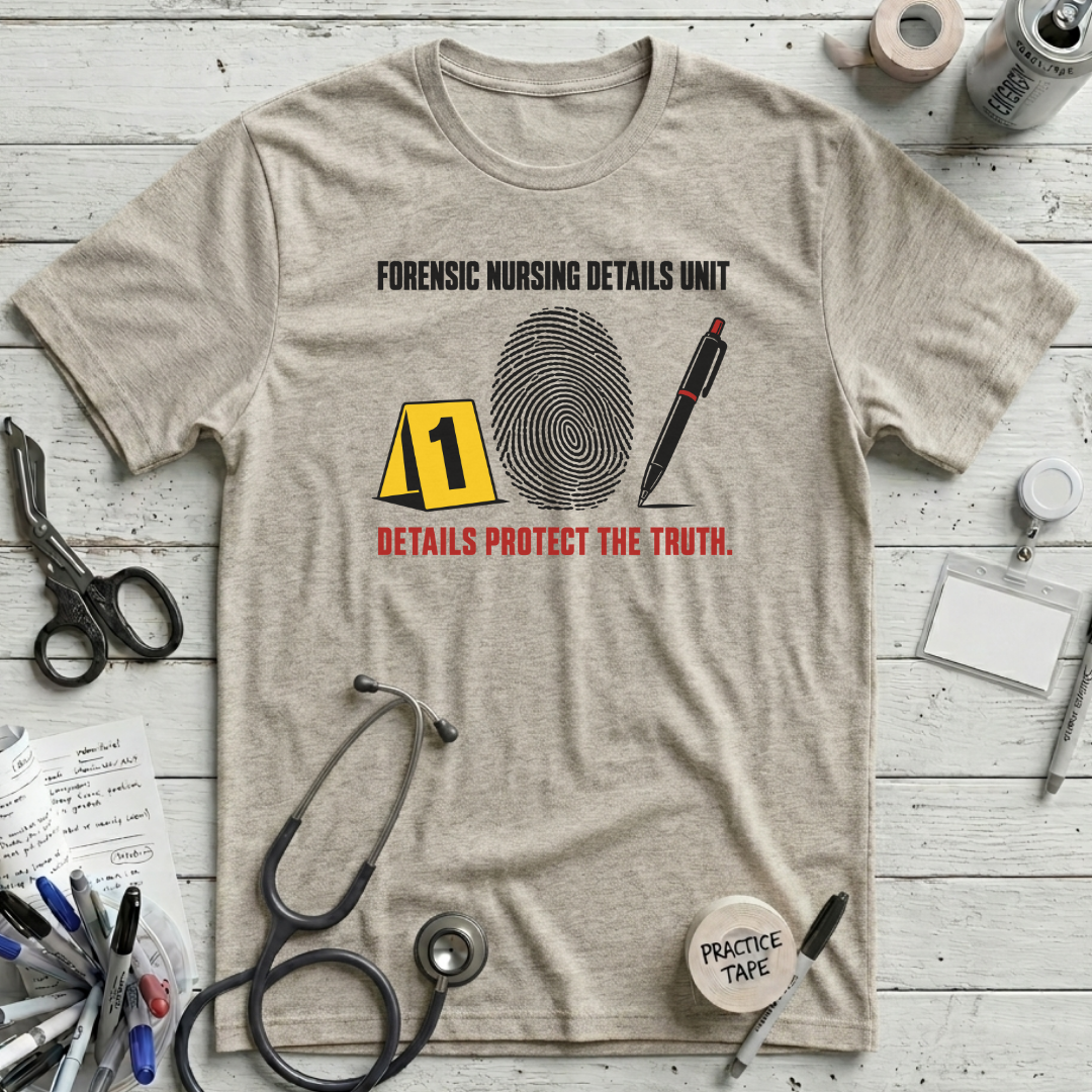 Forensic Nursing Details T-Shirt