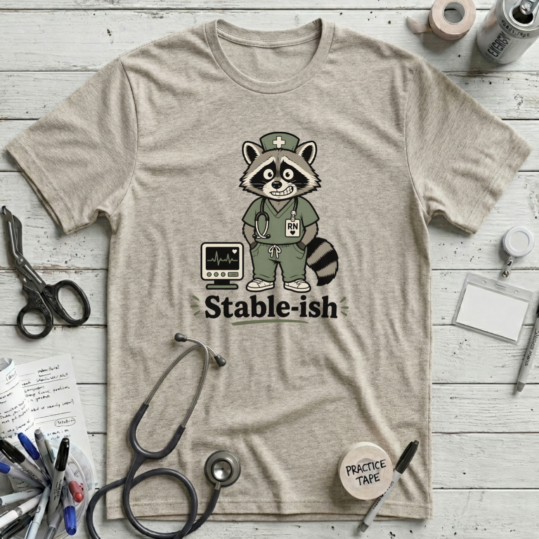 Stable-ish Raccoon T-Shirt