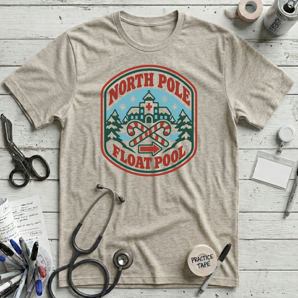 North Pole Float Pool T-Shirt