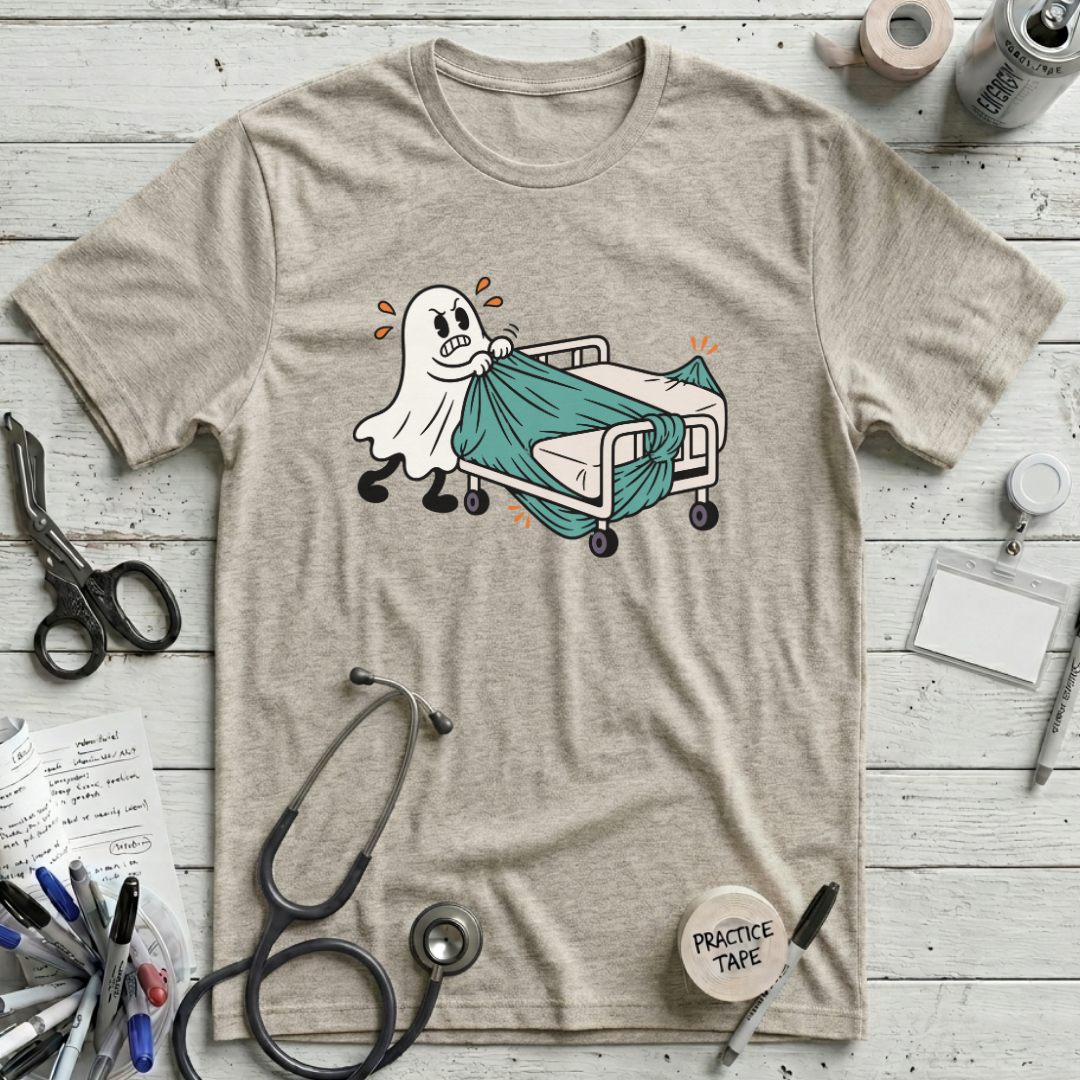 Haunted Fitted Sheet T-Shirt