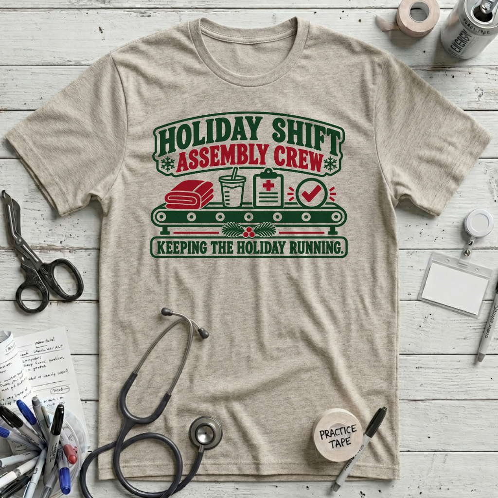 Holiday Assembly Crew T-Shirt