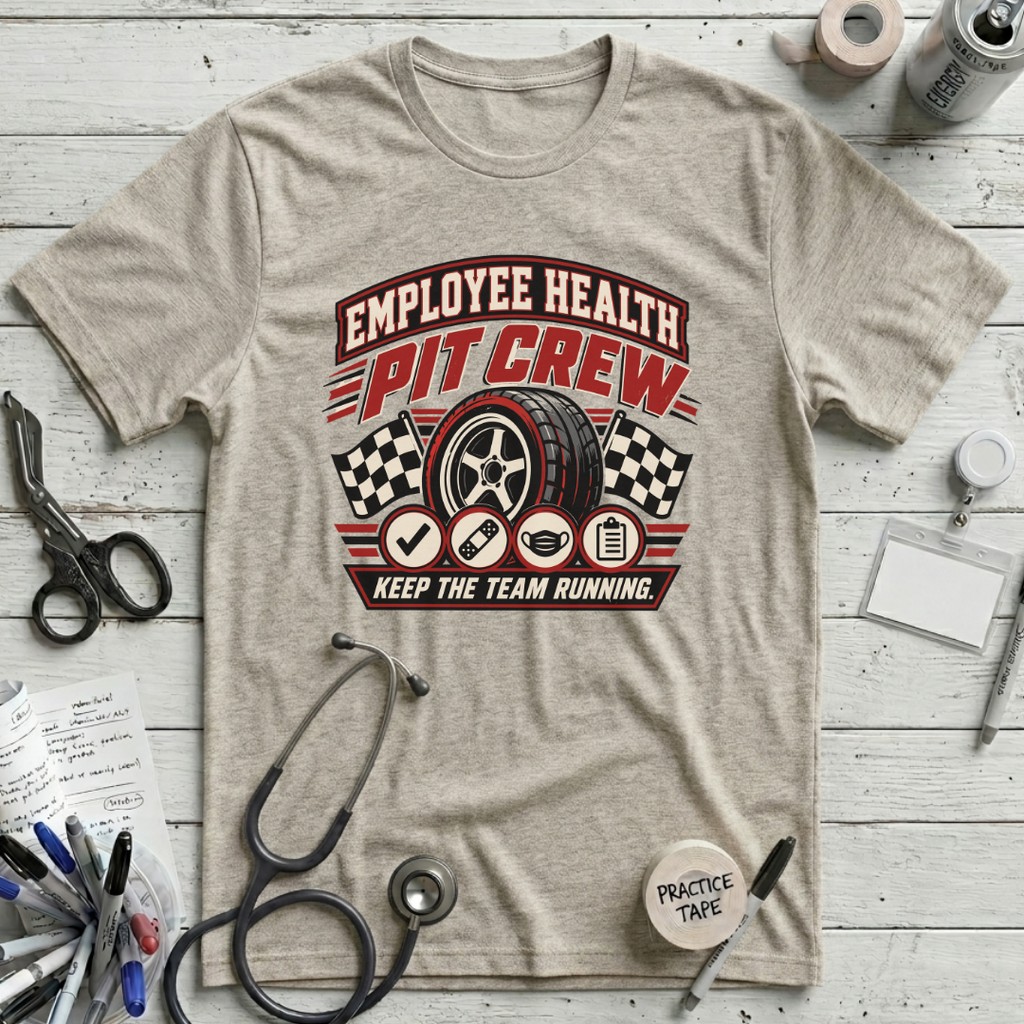 Employee Health Pit Crew T-Shirt