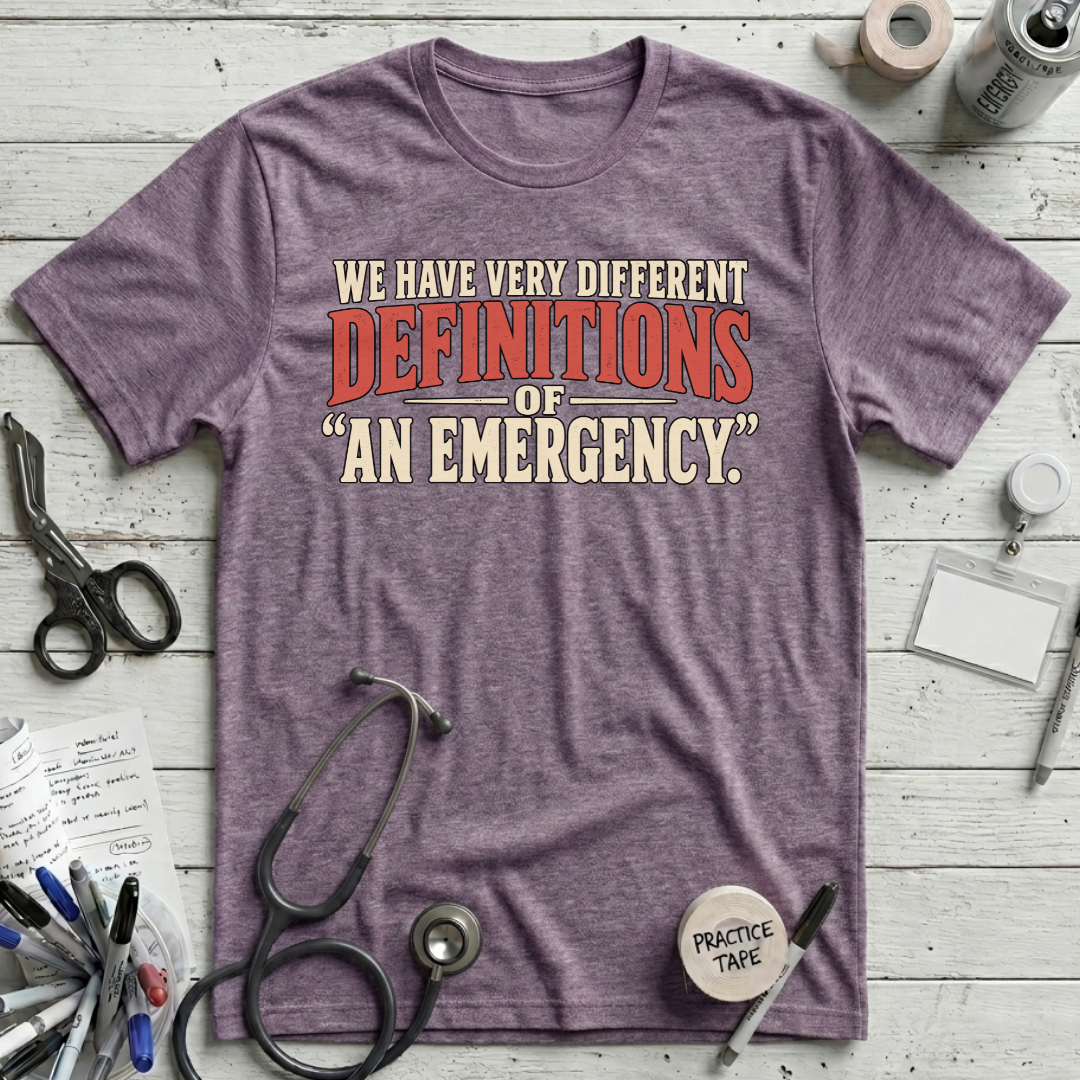 Emergency Definitions T-Shirt