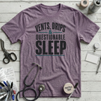 Questionable Sleep - Heather Purple