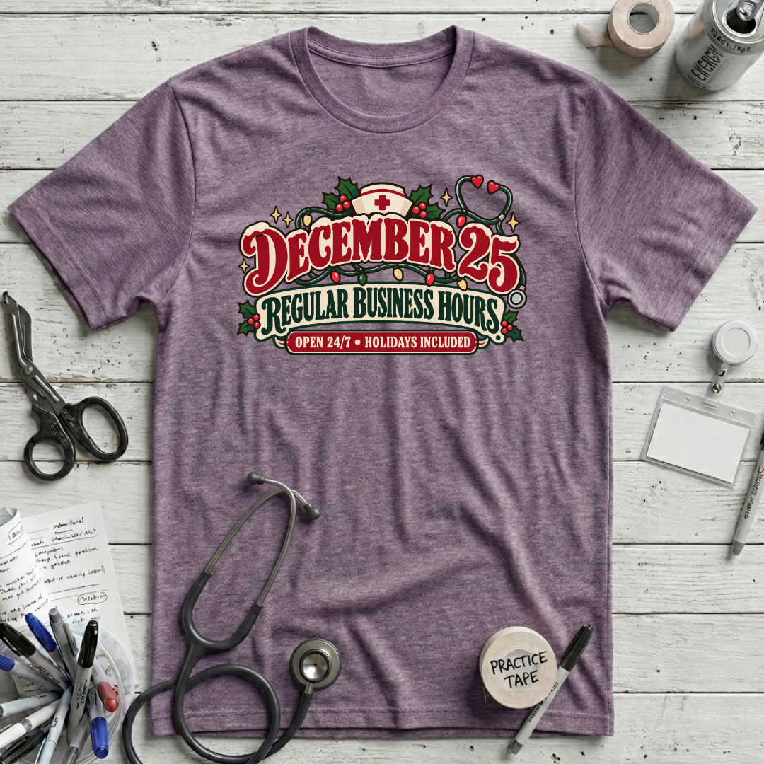 Holiday Nurse Hours T-Shirt